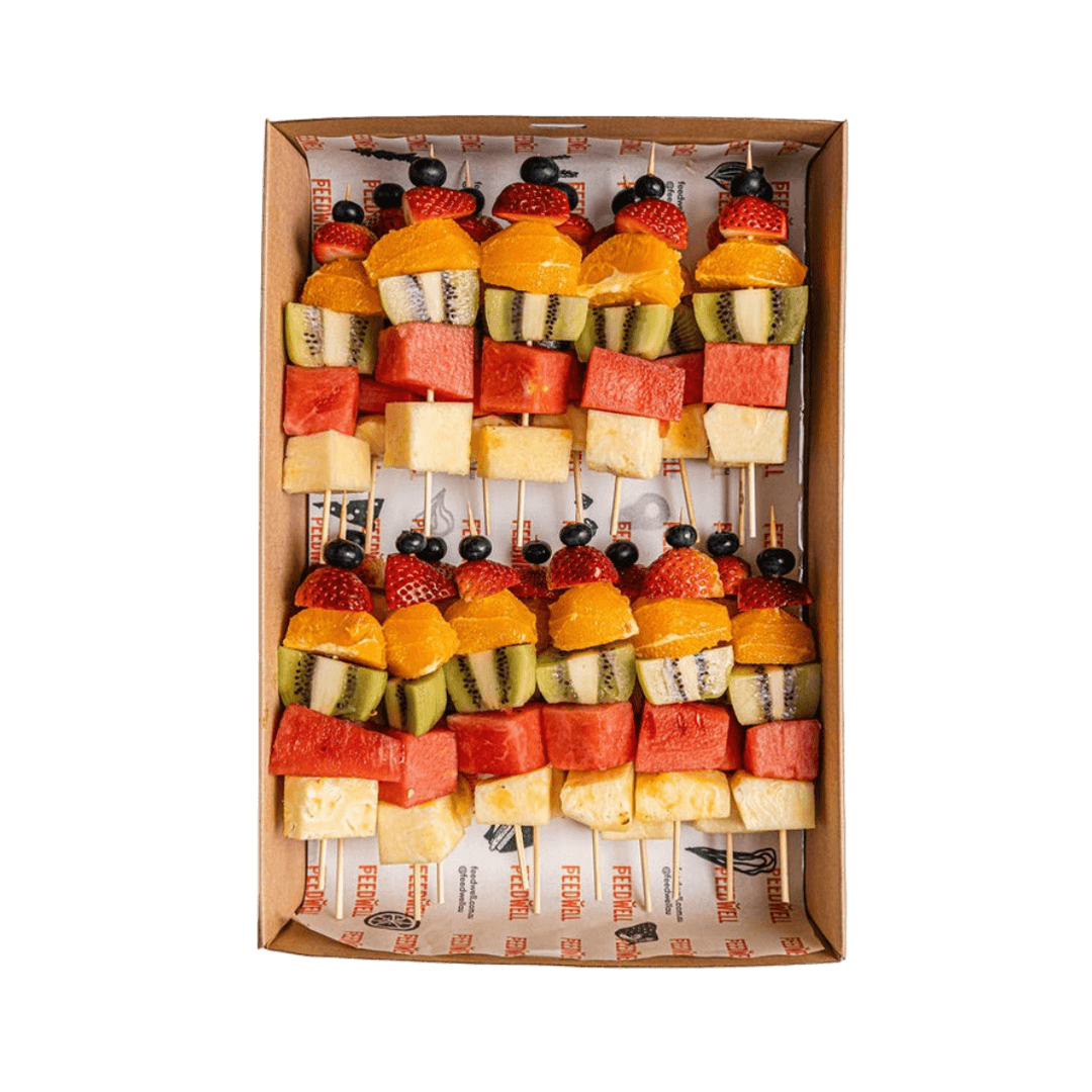 Brochettes de fruits